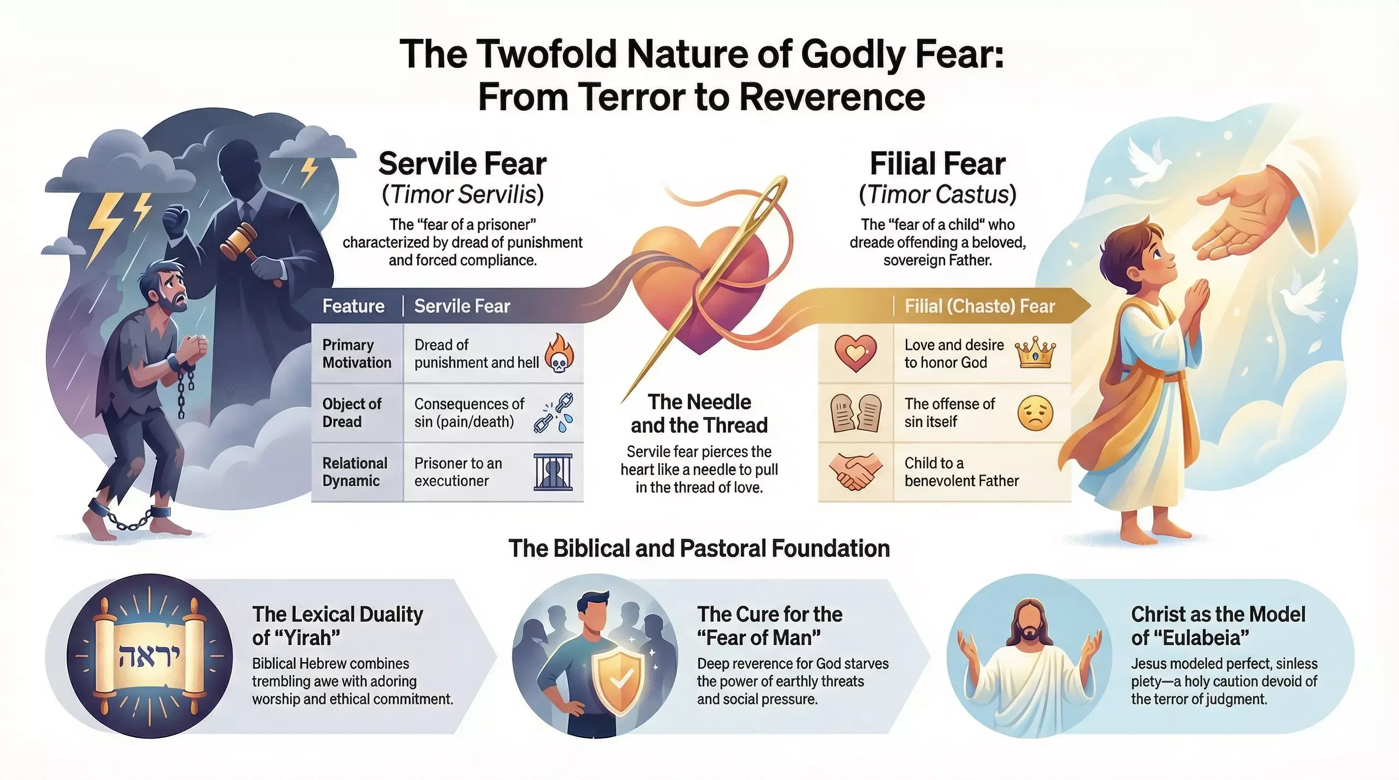 The Twofold Nature of Godly Fear: From Terror to Reverence